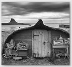 Image No : G30R2C5 : Boat hut on Holy Island